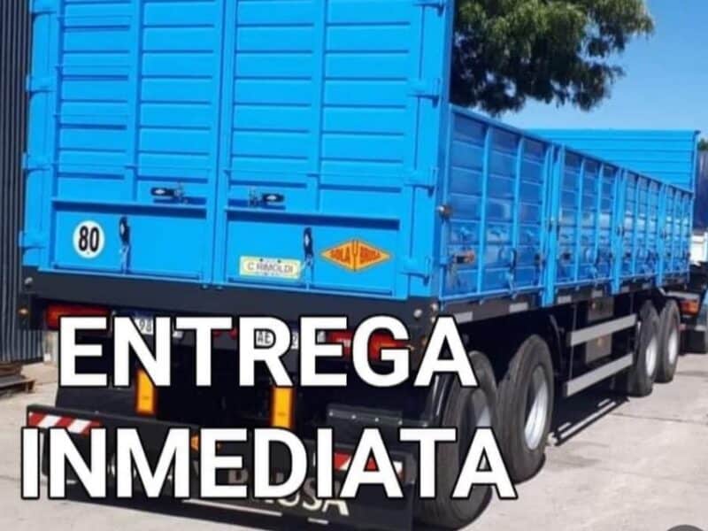 Acoplado barandas volcables 4 ejes SOLA Y BRUSA