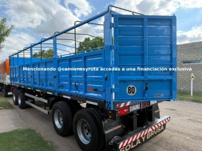 Acoplado barandas volcables 4 ejes SOLA Y BRUSA