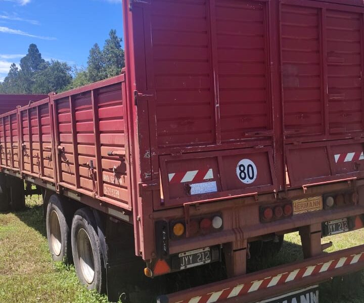 ACOPLADO BV HERMANN 3 EJES – 9,30 MTS – AÑO 2011