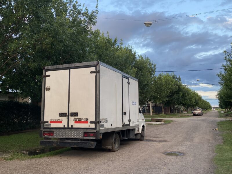 Iveco daily 2007 con caja térmica y equipo congelados